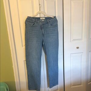 Abercrombie & Fitch Light Blue Straight Leg Jeans